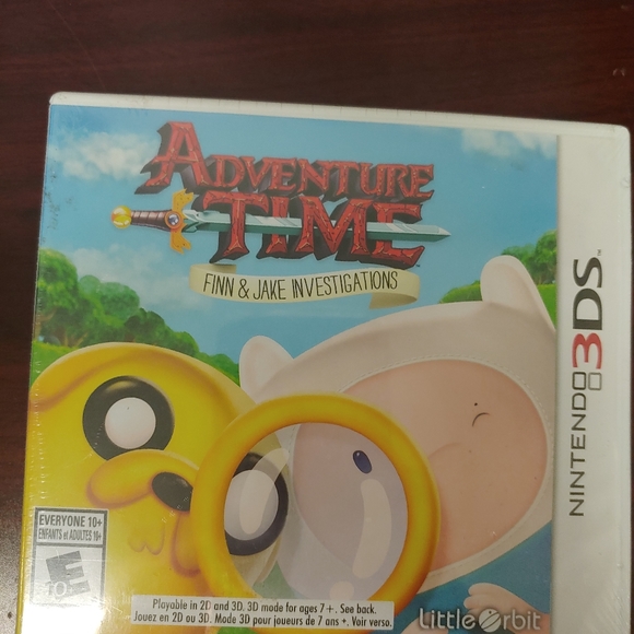HOLD FOR miixedprincess Adventure time Nintendo 3DS rare game new - Picture 1 of 2